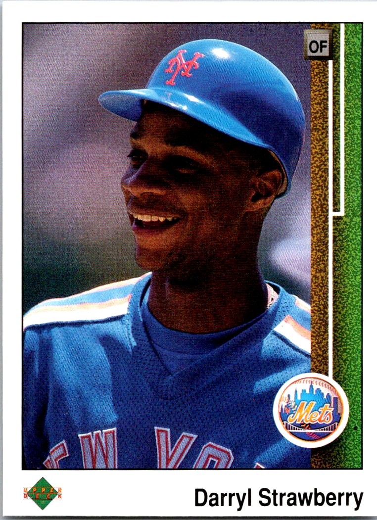 1989 Darryl Strawberry Base Upper Deck 260 NM
