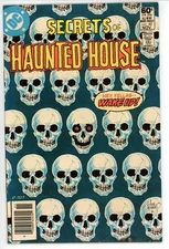 Secrets of Haunted House #42 DC Comics 1981 FN Joe Kubert Skeleton Head Cover