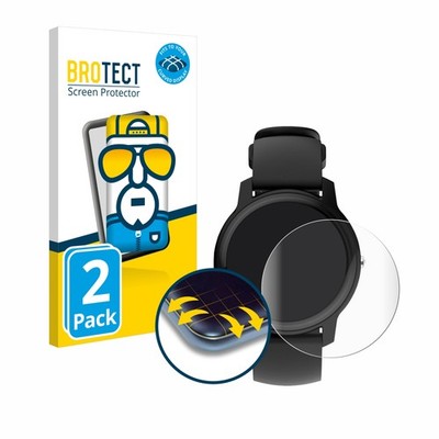 Full-Cover Schutz Folie für Withings Move ECG 3D Curved Edge Display 2x