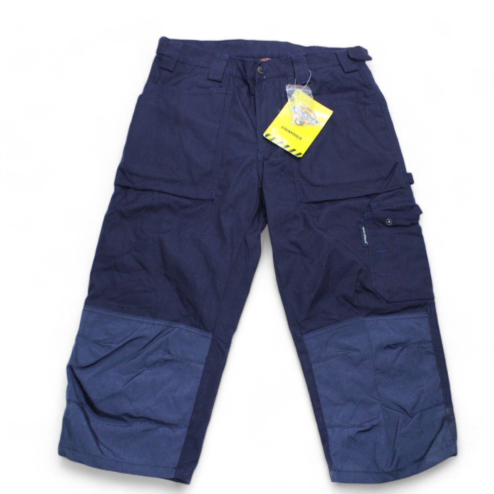 Dickies Eisenhower 3/4 Length Trousers Mens W33 Navy BNWT Utility Pockets Zipfly