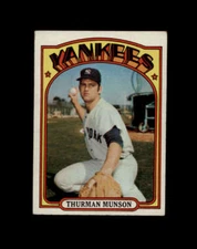 1972 Topps Baseball #441 Thurman Munson STARX 5.5 EX+  (CS124825)