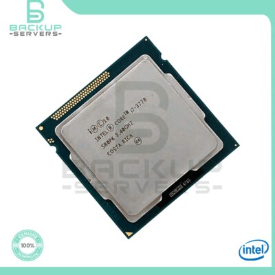SR0PK Intel Core i7-3770 3.40GHz 4-Core 5.0GT/s LGA1155 77W 8MB