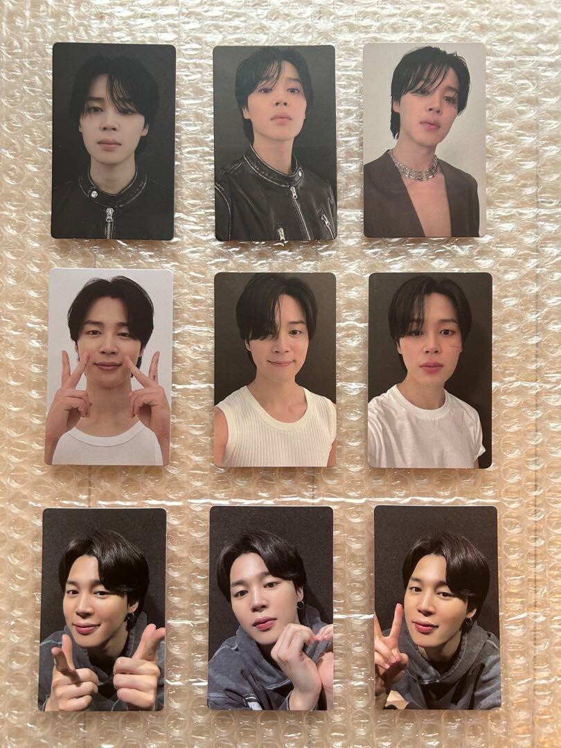 JIMIN FACE JPFC特典 ユニバ特典 トレカ全種　コンプリートセット JIMIN FACE JPFC特典 ユニバ特典 トレカ全種 コンプリートセット