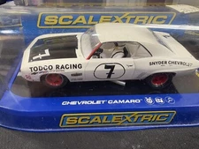 BNIB Scalextric C3221 69 Chevrolet Camaro #7 Todco Racing NIB NOS MINT