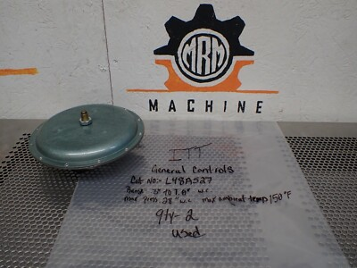 #ad ITT General Controls L48A527 Pressure Switch Used With Warranty See All Pictures $29.99