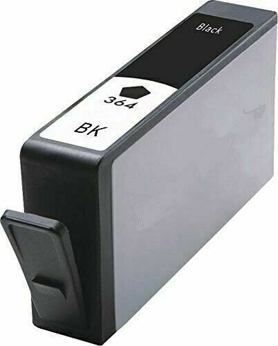 364XL Black Ink Cartridge Compatible With HP Photosmart 5510, 6510, 7520 & More