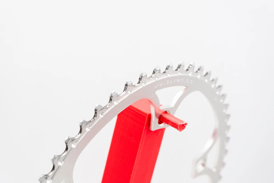 corona CAMPAGNOLO SUPER RECORD 144 bcd 54 t vintage bici da corsa girobulloni - Immagine 3 di 3