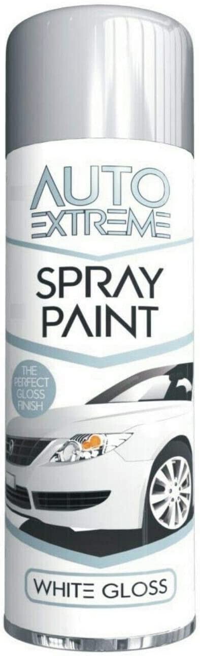 Auto Extreme Spray Paint Aerosol White Gloss 250ml