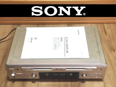 SONY MDS-W1 ダブルMDデッキ　ジャンク SONY MDS-W1 SONY MDS-W1 ダブルMDデッキ ジャンク ドナー用に確保した