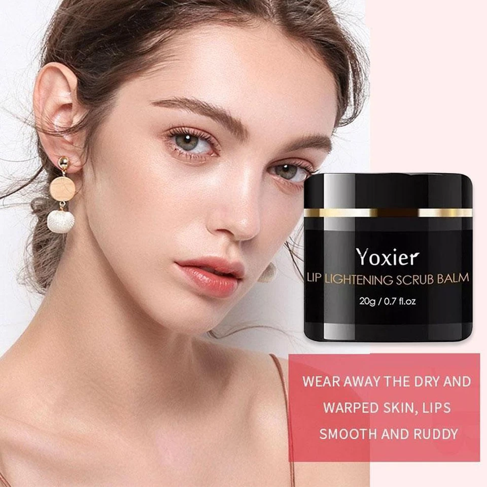 Exfoliante labial removedor iluminador disminución piel muerta crema exfoliante labial 20G βз U4F9 Foto 3 de 4