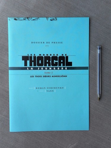 MONDES DE THORGAL LA JEUNESSE T1 LES 3 SOEURS MINKELSÖNN DOSSIER DE PRESSE NEUF - Photo 1 sur 3