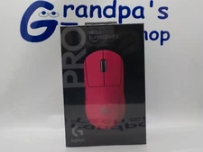 New Logitech G PRO X Superlight 2 Lightspeed Wireless Gaming Mouse, L/W (Pink)