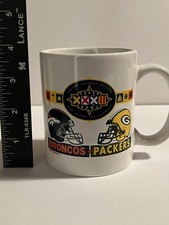 Super Bowl XXXll Ceramic Mug  - Green Bay Packers versus Denver Broncos