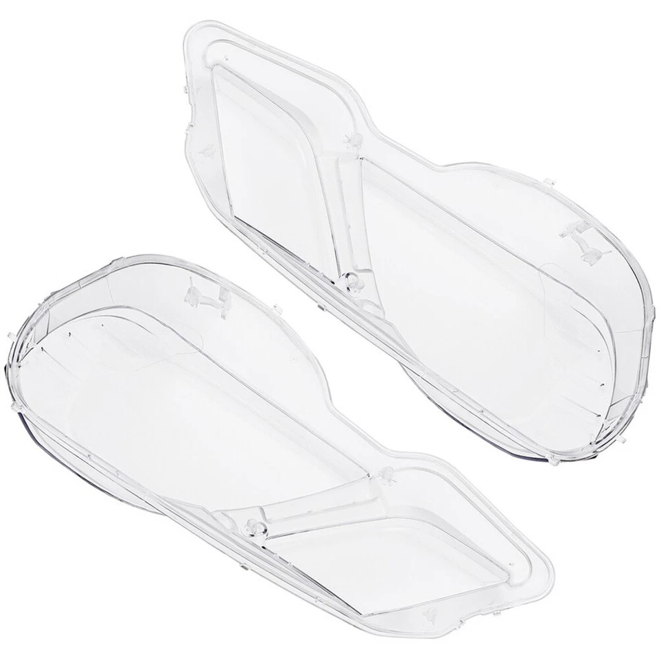 Cubierta de lente de faro izquierdo y derecho para Mercedes Benz Clase E W212 E350 E500 09-13 Foto 4 de 4