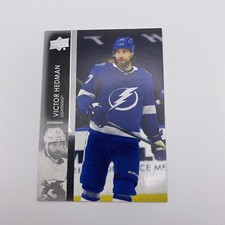 2021-22 Upper Deck Hockey #161 Victor Hedman Tampa Bay Lightning Stanley Cup
