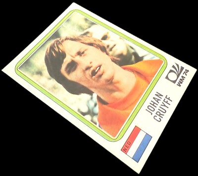PANINI MUNCHEN 74 JOHAN CRUYFF CRUIJFF # 246 STICKER THE NETHERLANDS 1974 MUNICH