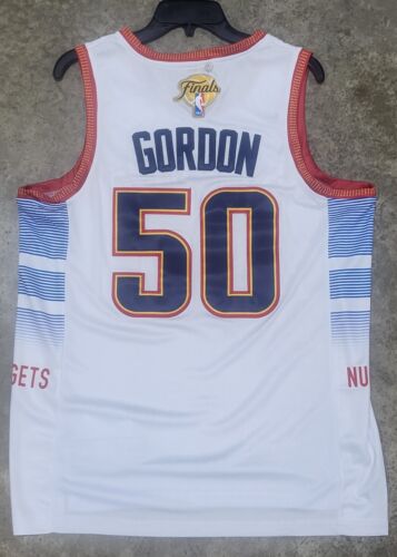 Denver Nuggets Aaron Gordon 50 White replica Finals - Picture 1 of 2