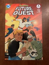 FUTURE QUEST #1 NM RARE 2ND SECOND PRINT VARIANT  DC / HANNA BARBARA COMICS 2016
