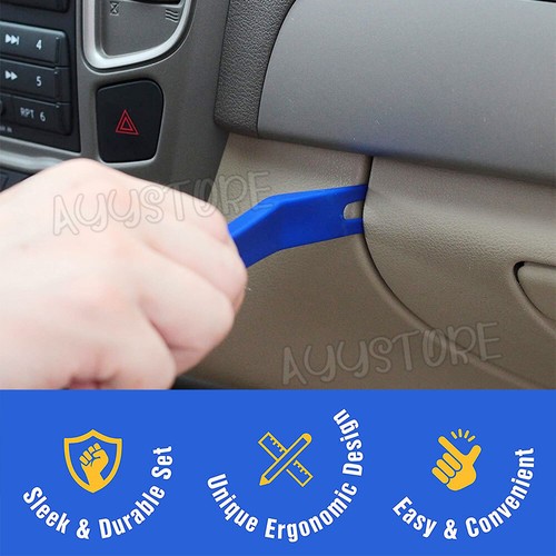 12x Car Trim Removal Tool Kit Set Door Panel Auto Dashboard Interior Plastic AU - Picture 2 of 8