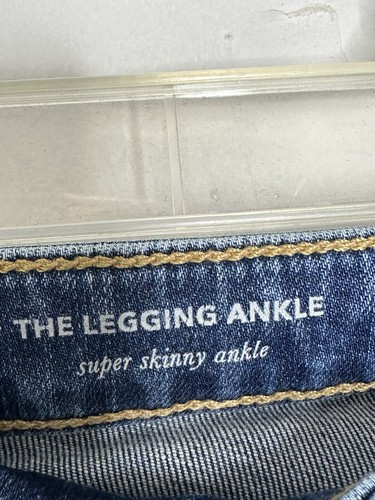 Pantalones de mezclilla AG The Legging al tobillo súper ajustados talla 27R Adriano Goldschmied - Imagen 3 de 6