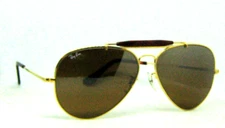 Ray-Ban USA NOS Vintage 80s B&L Aviator Tortuga TGM Outdoorsman New Sunglasses