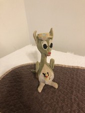 Vintage 1960  s Dream Pets Kangaroo With Joey Made in Japan