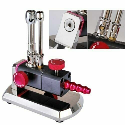 Dental Micro Bunsen Burner Double Tube Rotatable Gas Equipment Propane Light - Picture 1 of 5