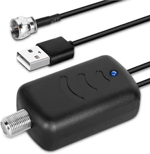 TV Antenna Amplifier Antenna Signal Booster Pixelated Low-Strength Channels