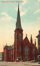 Buffalo, New York, NY, Asbury M.E. Church, Unused Vintage Postcard e7898
