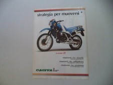 advertising Pubblicità 1985 MOTO CAGIVA ELEFANT 2 125