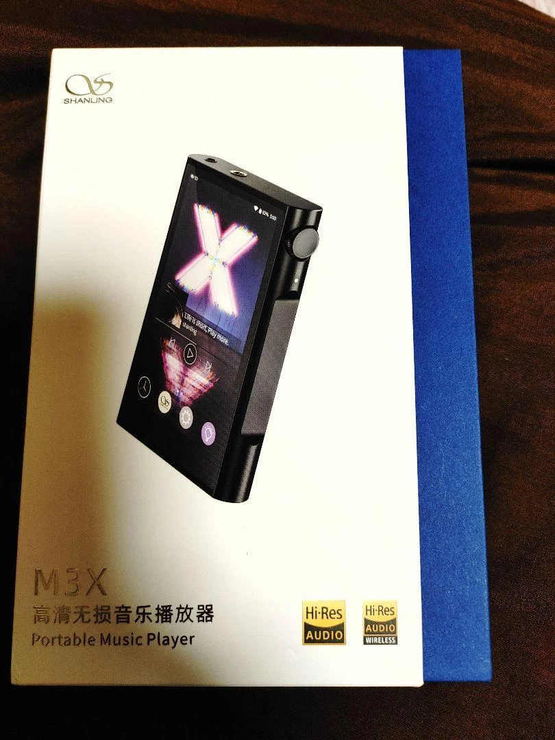 Shanling M3X Android Audio Player Black Streaming Hi-Res Lossless 3GB  Bluetooth