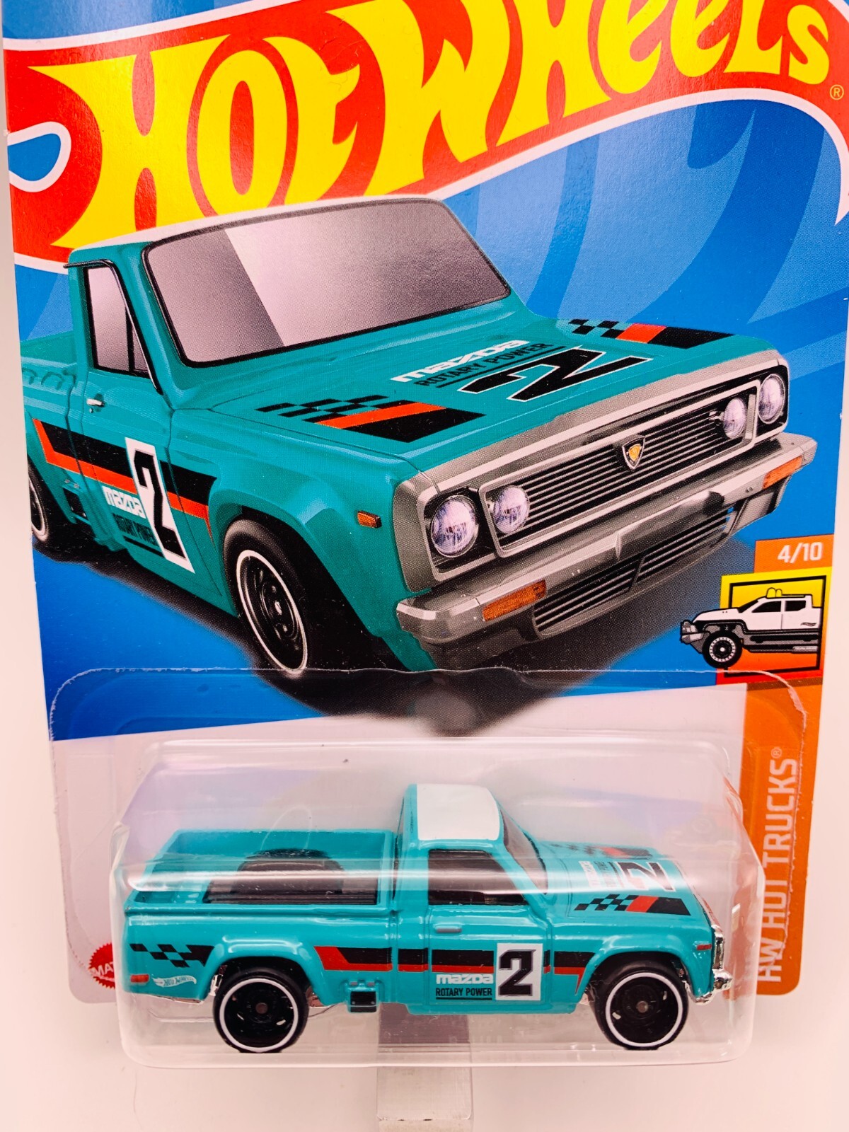 Hot Wheels 2023 HW Hot Trucks Mazda Repu Pickup Truck Teal NEW HKH99