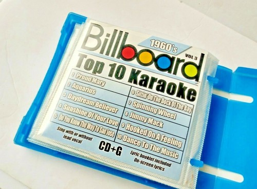 Billboard Top 10 Karaoke Box Set Volumen 3 40 canciones en 4 CD+G - Imagen 11 de 11