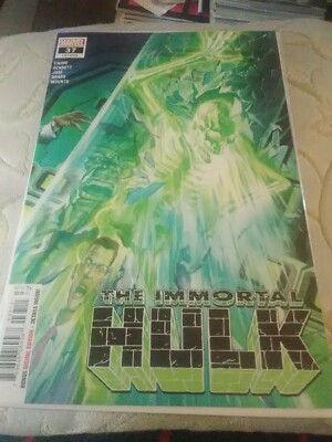 Immortal Hulk #37A, Return Of Del Frye, Al Ewing, Alex Ross, 2020