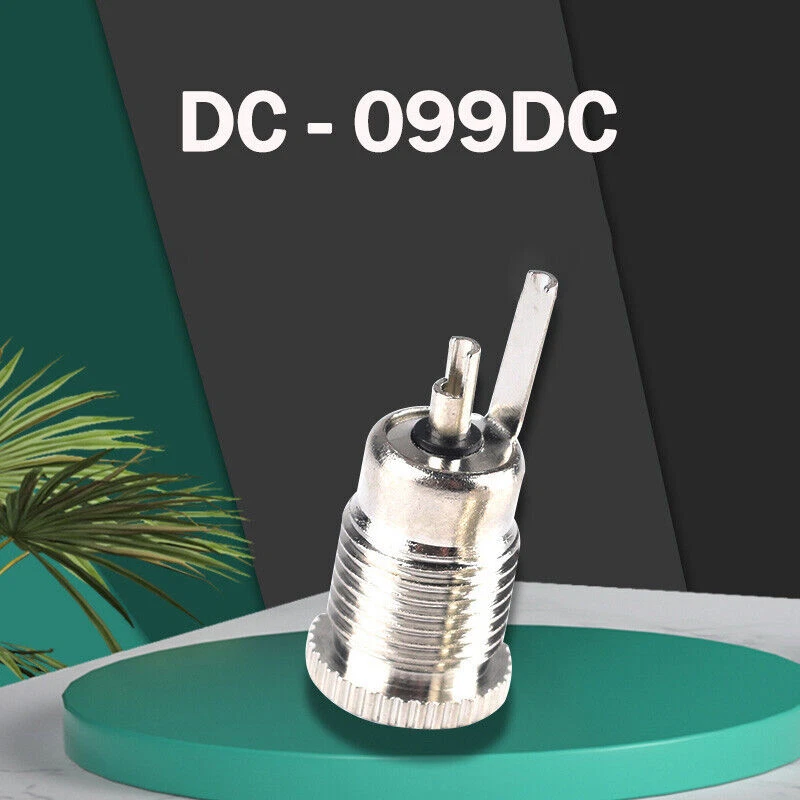 Socket Jack Female Panel MountDC Power Connector Plug 5.5 x 2.1mm 5.5 x 2.5mm - Image 3 of 4