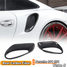 f&uuml;r Porsche 911 Turbo 14-16 Dry Carbon Seitliche Lufthutzen Lufteinl&auml;sse Turning