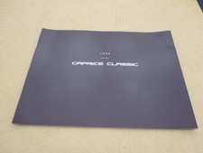 1995 Chevrolet Caprice Classic sedan wagon sales brochure 20 pg literature