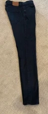 MADEWELL 9"HIGH RISER BLACK SKINNY SKINNY JEAN SZ 26