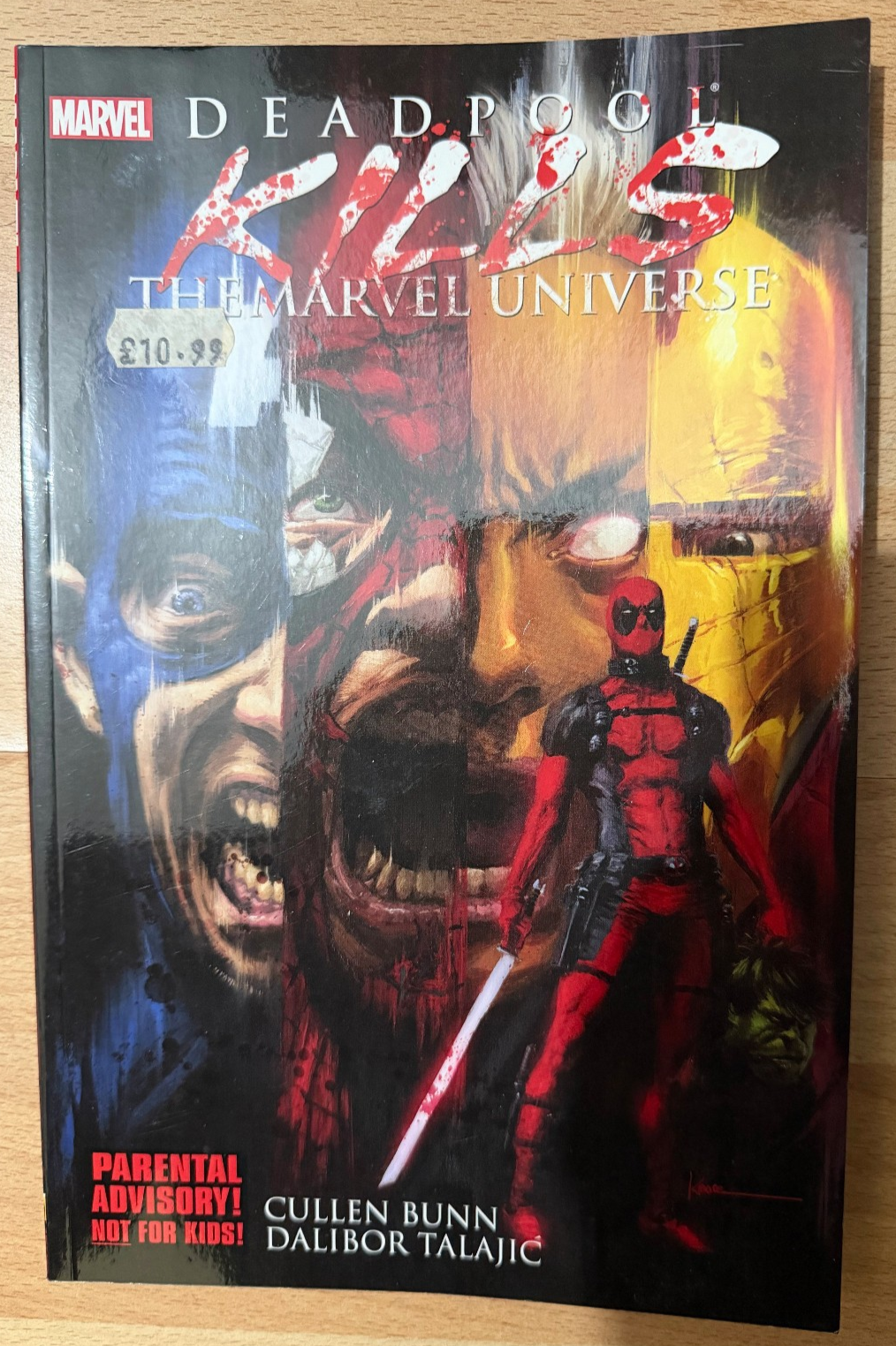 Deadpool Kills the Marvel Universe Paperback TPB Graphic Novel Comics Bunn