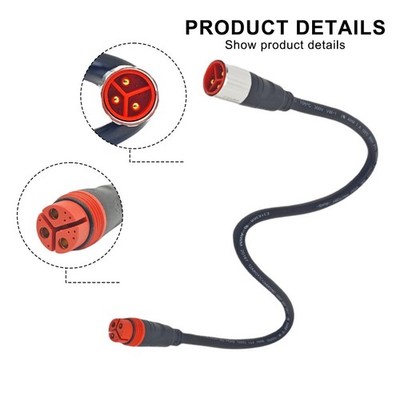 50cm Verlängerungskabel Für Bafang G062 G063 Mittelmotor 750W 1000W