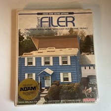 Rare SEALED Coleco Adam SMART FILER Software Colecovision Family Computer 1984
