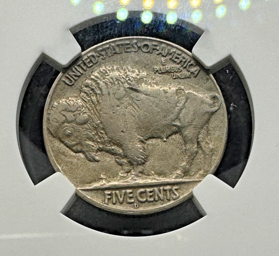 1919-D BUFFALO NICKEL NGC XF45 11XDB25 - Image 4 of 4