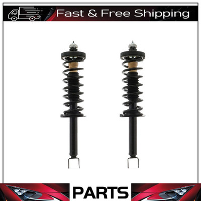 2 Rear Suspension Strut and Coil Spring-Quick-Strut Fits 13-15 Honda Accord
