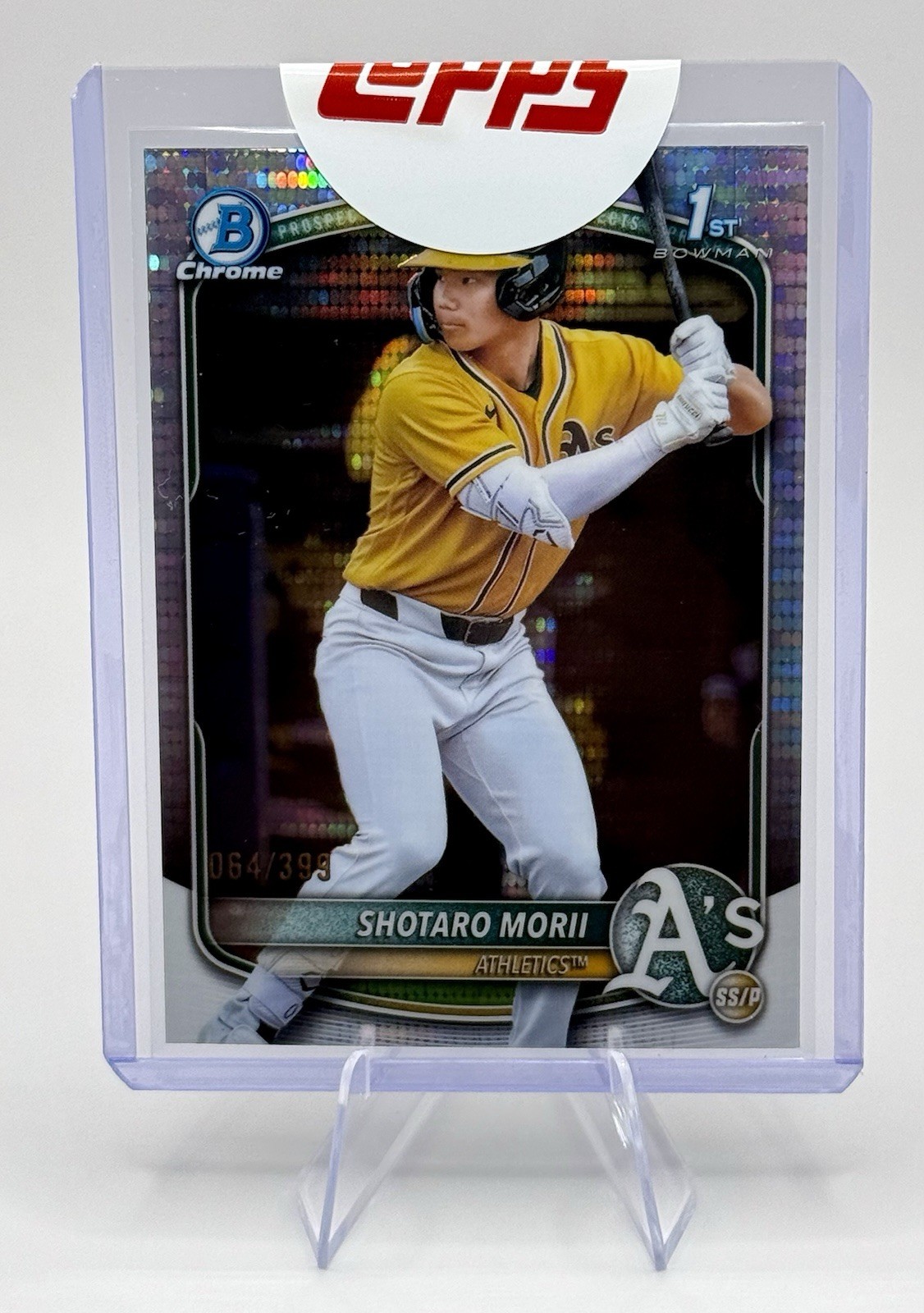 2025 Bowman Chrome - Prospects Shotaro Morii #BCP-170 Pulsar Refractor /399