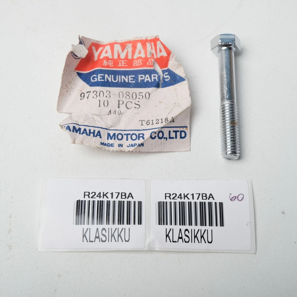 Tornillo OEM Yamaha 97013-08050 para FJ1200 FJ1200A 1992 genuino 97013-08050 Foto 2 de 4