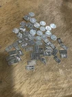 Silver Grams Bars And Round (10x) 1 Gram Silver .999 Fine. Total 10 Pieces