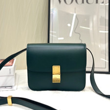 Authentic Celine Teen Classic Box Polished Ca...