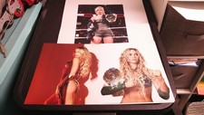 3 MAXXINE DUPRI   WWE AEW NXT UNSIGNED UN SIGNED 8X10 PHOTO LOT