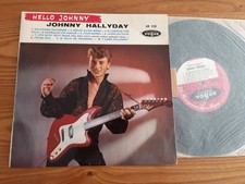 Johnny HALLYDAY Hello Johnny LP 25cm VOGUE LD.521 + LANGUETTE  BIEM ORIGINAL EX+