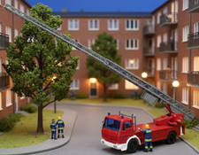 Wiking Mercedes MB 1619 FW Leiterwagen 23-12